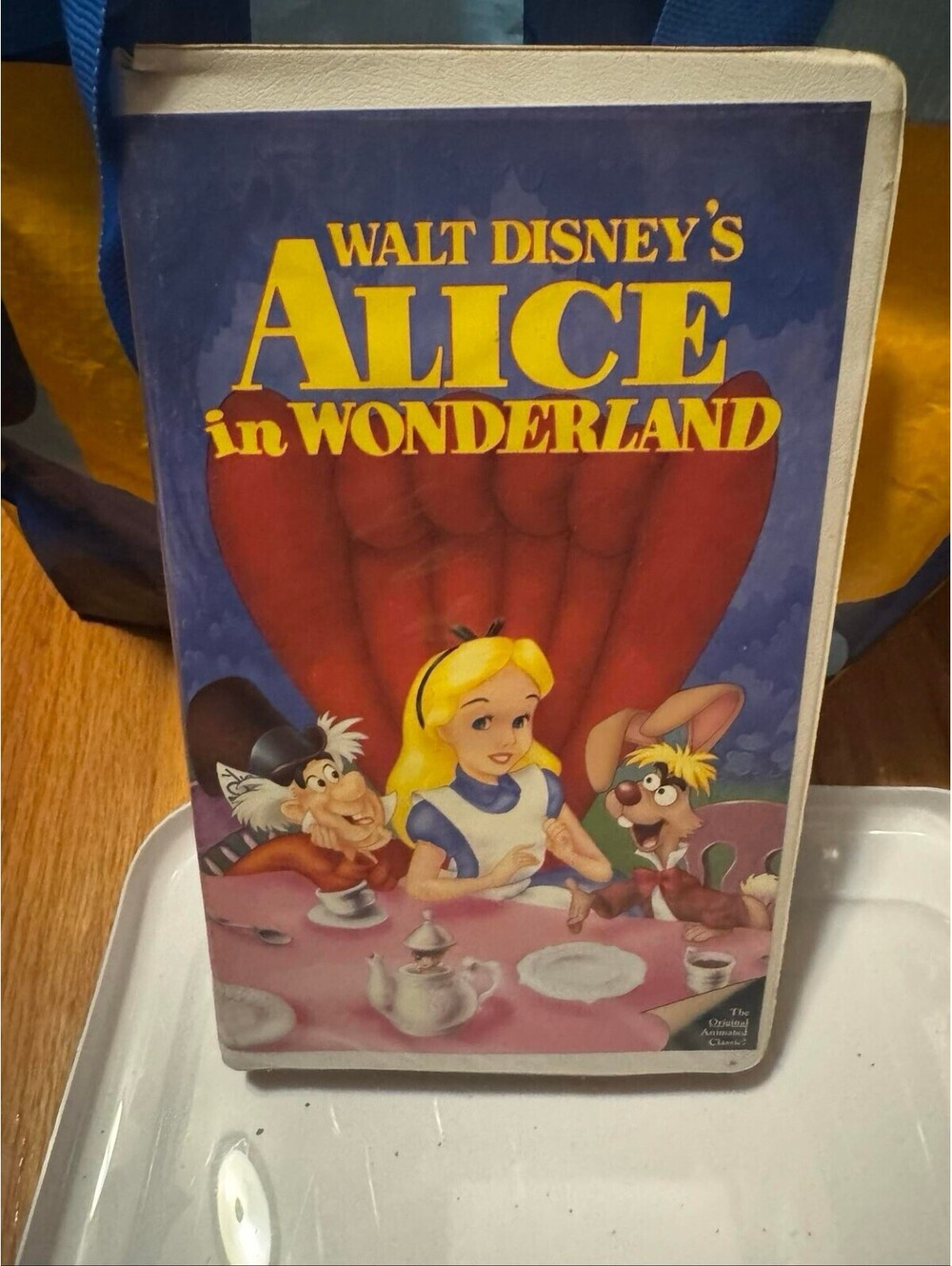 Disney Alice in Wonderland VHS